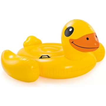 Piepūšamais plosts Intex Yellow Duck Ride-On