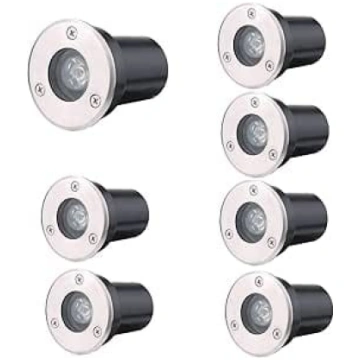 Garten-Einbauleuchte, 1 W, LED-Untergrundbeleuchtu