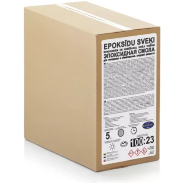 Stafor epoksīdu sveķi 3,69kg Caurspīdīgi ar cietin