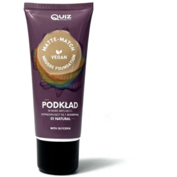 QUIZ Matte-Match Mousse Tonālais krēms, tonis 01 N