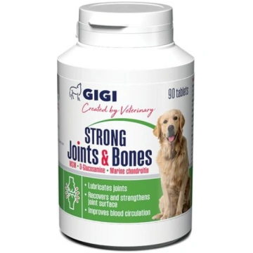 Gigi piedeva suņiem tabletēs Strong Joints & Bones