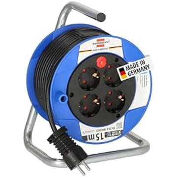 CABLE REEL 15M - Blue : Amazon.de: DIY & Tools