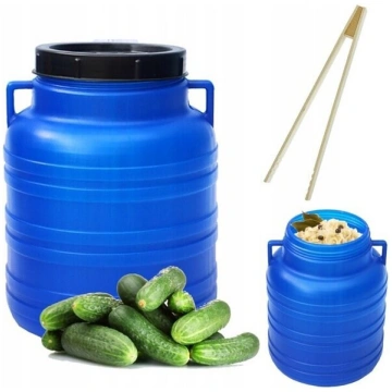 10 L, Plastmasas muca + koka knaibles, Sterk Plast