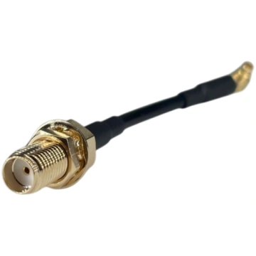 MMCX to SMA-female Cable: 2-inch 3" 4" 5" 7" 9" 10