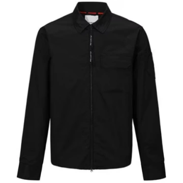 Men's Essential Cotton Long Sleeve Zip Oversh