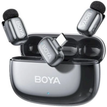 BOYA Mini 2-02 USB-C Wireless Microphone Set (2TX 