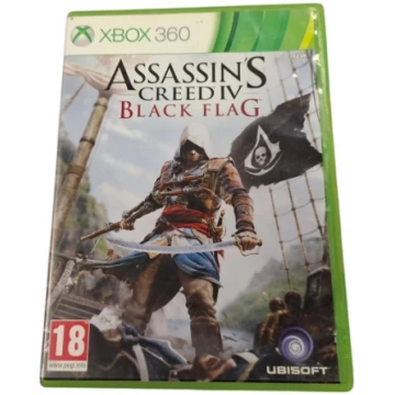 Lietots - Microsoft Xbox 360 Assasins Creed Black 