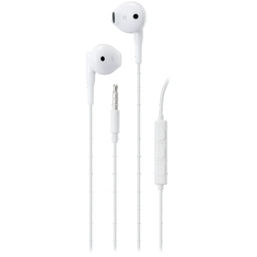 E130 Semi-in-ear earbuds STREETZ, answer button, 3