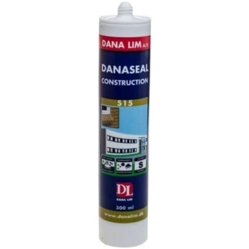 Bezkrāsains silikona hermētiķis (300 ml) Danaseal 