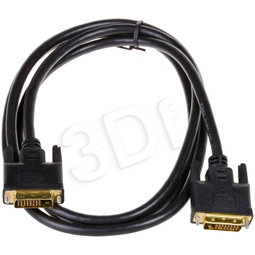 Akyga DVI cable M-M AK-AV-06 1.8m (24+1) Gold plat