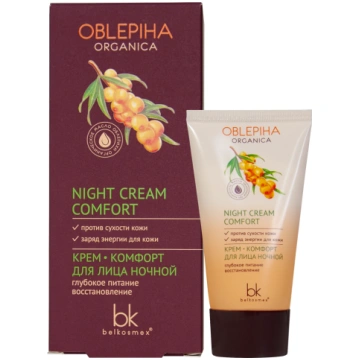 BELKOSMEX Oblepiha Organica Nakts krēms-komforts d