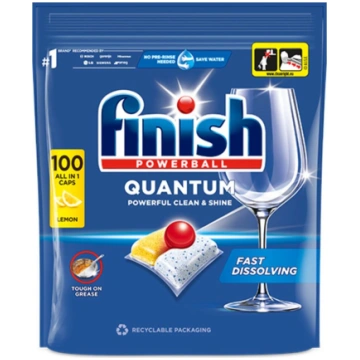 Finish tabletes trauku mazgāšanai Quantum 100gab L