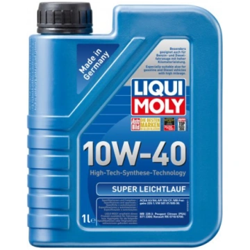 Motoreļļa Liqui Moly Super Leichtlauf 10W - 40, da
