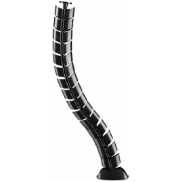 Equip Double-Channel Cable Management Spine, Black