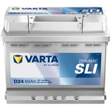Akumulators 60Ah 540A (Labais+) 242x175x190 VARTA 