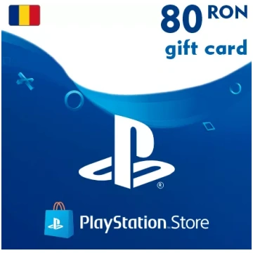 PSN Card 80 RON (Rumānija) - PlayStation Dāvanu Ka