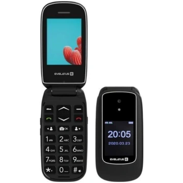 Telefons Evelatus Wave 2020 Dual SIM Graphite Blac