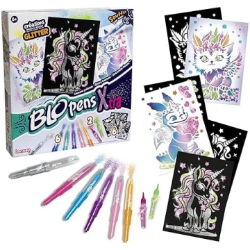 Lansay BLOPENS X-TRA Glitter Animals Spray Pen Set