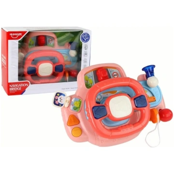 Stūres simulators LEANToys 16312 — interaktīvs roz