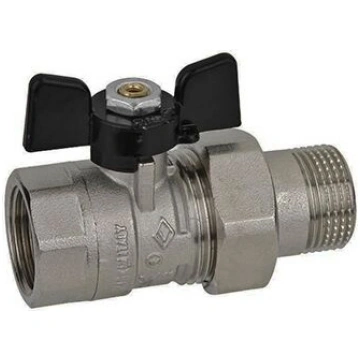 Lodveida ventīlis ar izjaucamo savienojumu, 3/4"",