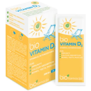 Vitamīns D3, N20 Biofarmacija