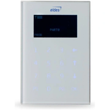 Klaviatūra LCD (sensoru) EKB2 balta ELDES | EKB2W 