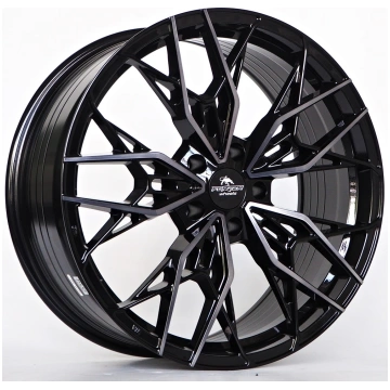 Spectrum Black Face Machined + Clear Coat Forzza