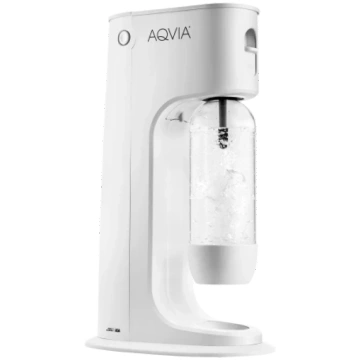 Gāzētā ūdens aparāts AQVIA Balance, balts, komplek