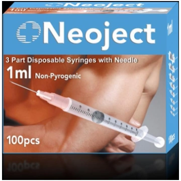 Neoject šļirce ST 1 ml ar adatu 27G N100