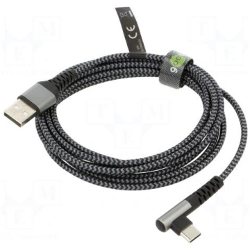 Cable | USB 2.0 | USB A plug,USB C angled plug | 2