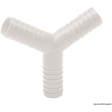 Nylon Y-fitting 16 mm (17.203.16) Osculati