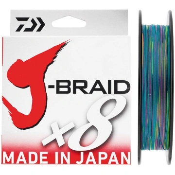 Daiwa J-Braid X8 multicolor 150m 12551