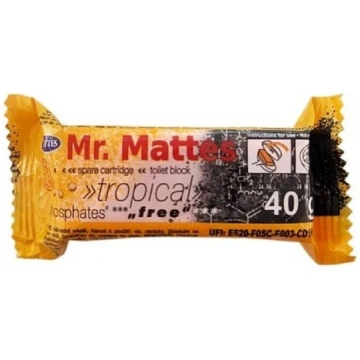 MR. MATTES Tualetes bloka rezerve 3 in 1 ar tropis