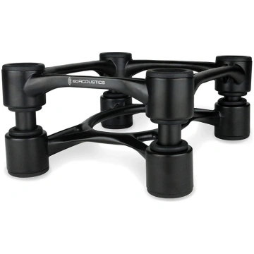 IsoAcoustics Aperta Speaker Isolation Stands Black