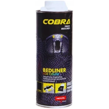NOVOL COBRA Bedliner dažādām krāsām 600ml Automobi