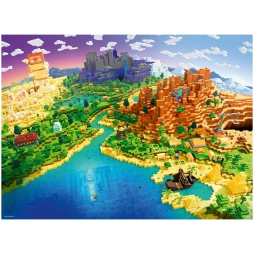 Ravensburger Minecraft 500 gabalu puzle