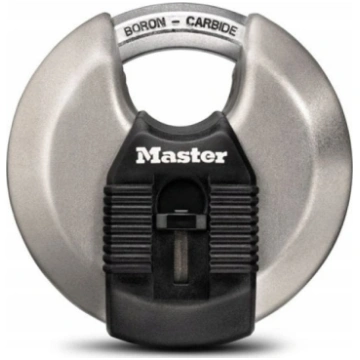 MasterLock Master Lock Padlock 2-Disc Stainless St