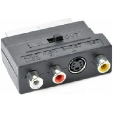 Gembird Adapter SCART/ 3 RCA aksesuārs CCV-4415-GE