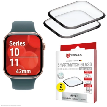 Aizsargstikls Displex Unbreakable Full Cover Smart