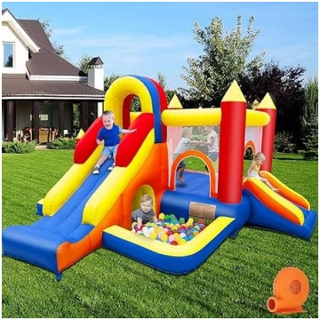 Baralir Bouncy Castle, piepūšamā piepūšamā pils ar