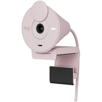 Web kamera Logitech Brio 300, rozā krās., CMOS