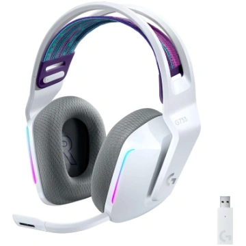 Austiņas Logitech G733 Lightspeed White 981-000883