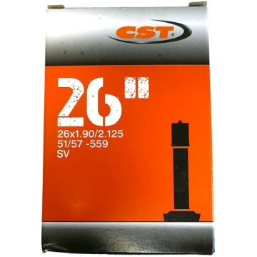 Velosipēda kamera - CST 26 x 1.90/2.125 Auto - IB6