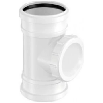 Uponor Decibel PP tīrīšanas lūka ar uzmavām D75 10