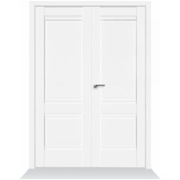 Divviru Durvis ar PVC pārklājumu Perla Due White