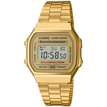 Casio A168 WG Retro Vintage Men"s Watch A168WG-9EF