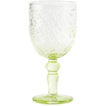 Vīna glāze GIO ADORE H17.6cm, zaļa