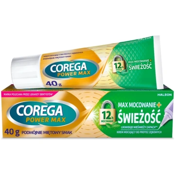 COREGA Power Max protēžu fiksācijas gels + svaigum