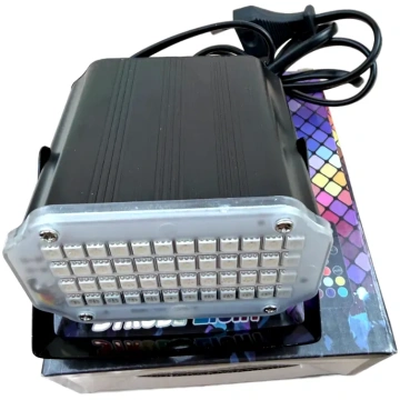 Mini stroboskopa gaisma, 48 LED disko, ballīšu gai