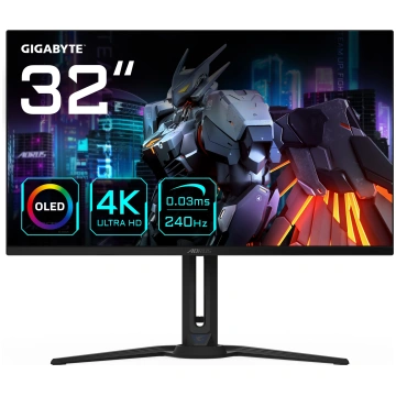 GIGABYTE AORUS FO32U2 32” OLED spēļu monitors - 38